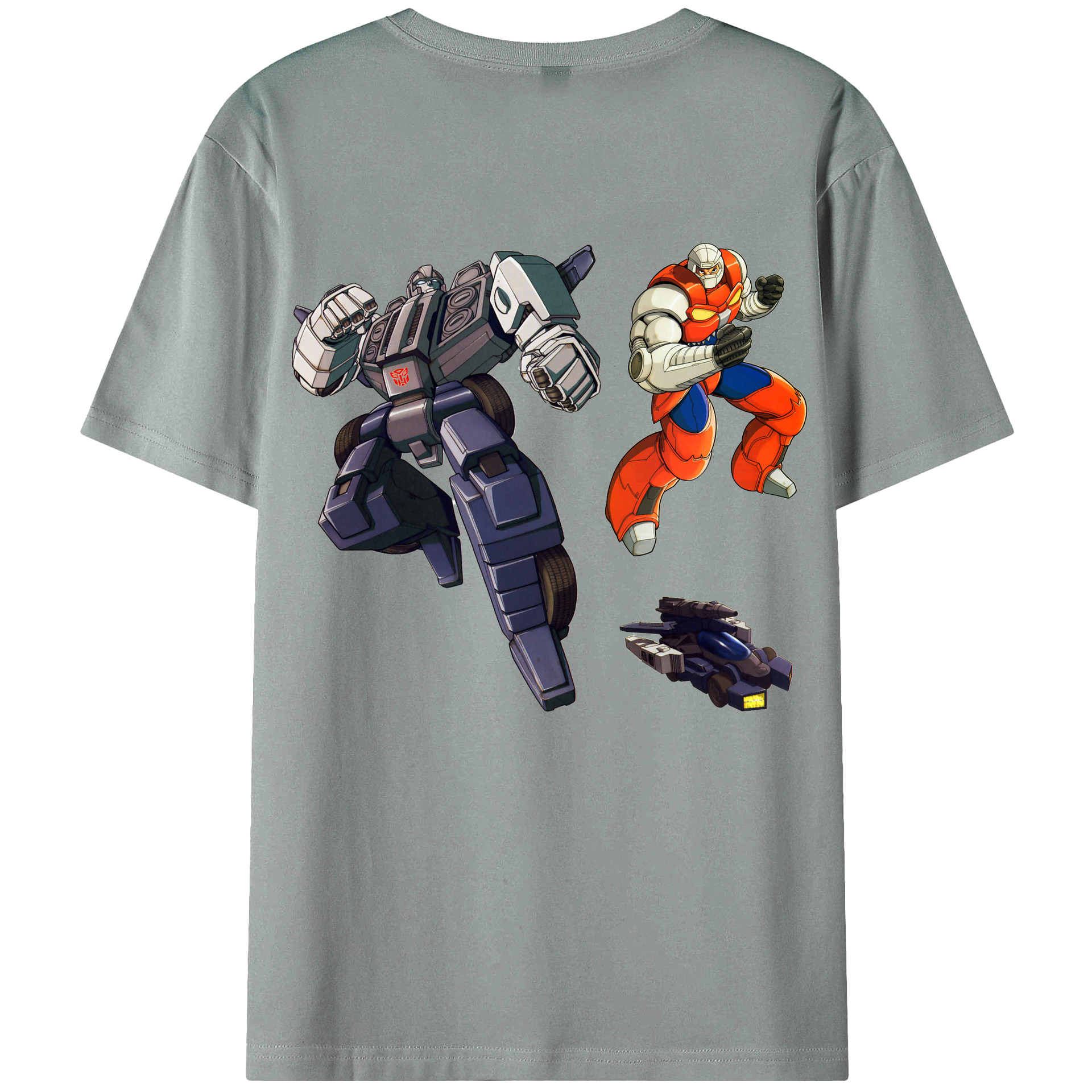 （画像用）  綿100％ メンズ半袖Tシャツ（バックプリント） 通気性